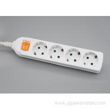 4-Outlet EU/ With children protection Standard Power Strip